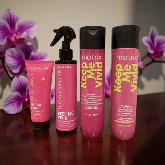 Matrix Keep Me Vivid Shampoo Conditioner Color Velvertizer & Lamination